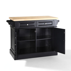 Crosley Oxford Butcher Block Kitchen Island - KF30006 - The Home Selection