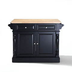 Crosley Oxford Butcher Block Kitchen Island - KF30006 - The Home Selection