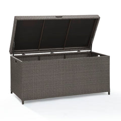 Crosley Palm Harbor 52 Inch Outdoor Wicker Storage Bin - CO7300 - The Home Selection