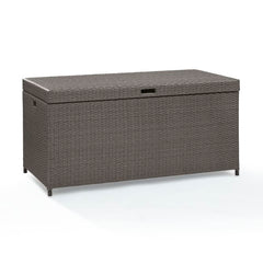 Crosley Palm Harbor 52 Inch Outdoor Wicker Storage Bin - CO7300 - The Home Selection
