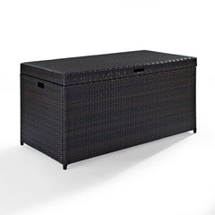 Crosley Palm Harbor 52 Inch Outdoor Wicker Storage Bin - CO7300 - The Home Selection