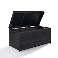 Crosley Palm Harbor 52 Inch Outdoor Wicker Storage Bin - CO7300 - The Home Selection