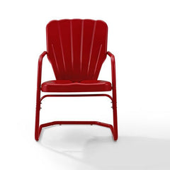 Crosley Ridgeland 23.25 Inch 2pc Outdoor Metal Armchair Set - CO1031 - The Home Selection