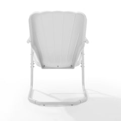 Crosley Ridgeland 23.25 Inch 2pc Outdoor Metal Armchair Set - CO1031 - The Home Selection