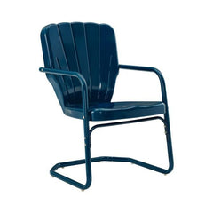 Crosley Ridgeland 23.25 Inch 2pc Outdoor Metal Armchair Set - CO1031 - The Home Selection