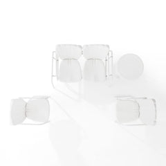 Crosley Ridgeland 4pc Outdoor Metal Conversation Set - KO10022 - The Home Selection