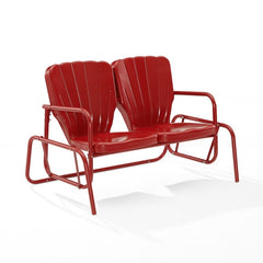 Crosley Ridgeland Outdoor Metal Loveseat Glider - CO1032 - The Home Selection