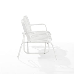 Crosley Ridgeland Outdoor Metal Loveseat Glider - CO1032 - The Home Selection