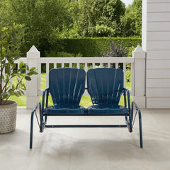 Crosley Ridgeland Outdoor Metal Loveseat Glider - CO1032 - The Home Selection