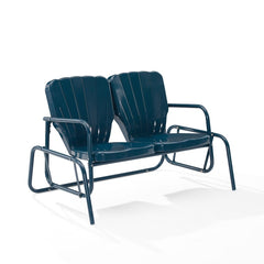 Crosley Ridgeland Outdoor Metal Loveseat Glider - CO1032 - The Home Selection