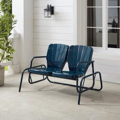 Crosley Ridgeland Outdoor Metal Loveseat Glider - CO1032 - The Home Selection