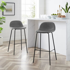 Crosley Riley 2pc Bar Stool Set - CF501729 - The Home Selection