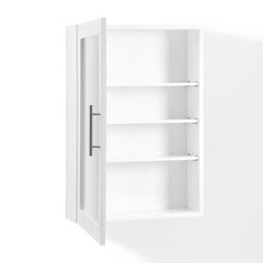 Crosley Savannah 18 Inch Mirrored Wall Cabinet - CF7028 - The Home Selection