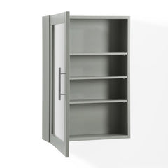 Crosley Savannah 18 Inch Mirrored Wall Cabinet - CF7028 - The Home Selection