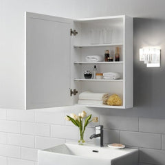 Crosley Savannah 18 Inch Mirrored Wall Cabinet - CF7028 - The Home Selection