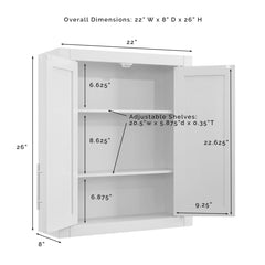 Crosley Savannah 22 Inch Wall Cabinet - CF7027 - The Home Selection
