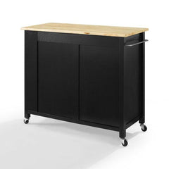 Crosley Savannah 42 Inch Wood Top Full-Size Kitchen Island/Cart - CF3029NA - The Home Selection