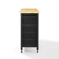 Crosley Savannah 42 Inch Wood Top Full-Size Kitchen Island/Cart - CF3029NA - The Home Selection