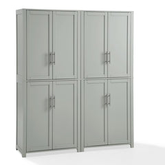 Crosley Savannah 56 Inch 2pc Pantry Set - KF33020 - The Home Selection