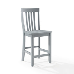 Crosley School House 18.25 Inch 2pc Counter Stool Set - CF500324 - The Home Selection