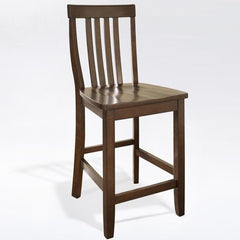 Crosley School House 18.25 Inch 2pc Counter Stool Set - CF500324 - The Home Selection