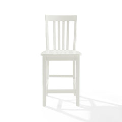 Crosley School House 18.25 Inch 2pc Counter Stool Set - CF500324 - The Home Selection