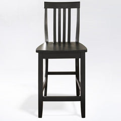 Crosley School House 18.25 Inch 2pc Counter Stool Set - CF500324 - The Home Selection