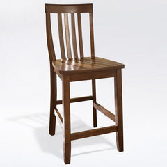 Crosley School House 18.25 Inch 2pc Counter Stool Set - CF500324 - The Home Selection
