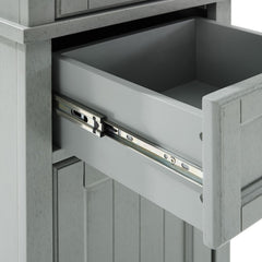 Crosley Seaside 16 Inch Tall Linen Cabinet - CF7019 - The Home Selection