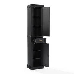 Crosley Seaside 16 Inch Tall Linen Cabinet - CF7019 - The Home Selection