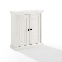 Crosley Seaside 23.50 Inch Wall Cabinet - CF7020-WH - The Home Selection