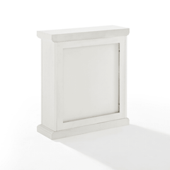 Crosley Seaside 23.50 Inch Wall Cabinet - CF7020-WH - The Home Selection
