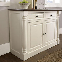 Crosley Shelby Sideboard Distressed-White - CF4206-WH - The Home Selection