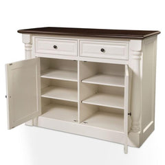 Crosley Shelby Sideboard Distressed-White - CF4206-WH - The Home Selection