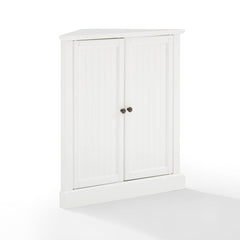 Crosley Shoreline Stackable Corner Pantry White - CF3118-WH - The Home Selection