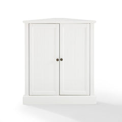Crosley Shoreline Stackable Corner Pantry White - CF3118-WH - The Home Selection