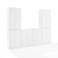 Crosley Stanton 3pc Sideboard And Glass Door Pantry Set - KF33036 - The Home Selection