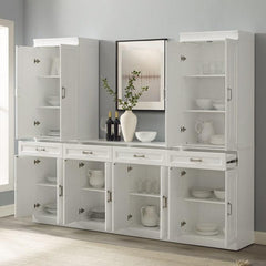 Crosley Stanton 3pc Sideboard And Pantry Set - KF33035 - The Home Selection