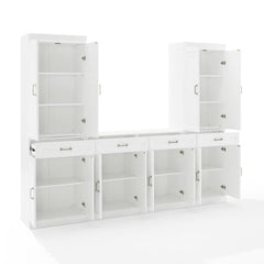 Crosley Stanton 3pc Sideboard And Pantry Set - KF33035 - The Home Selection
