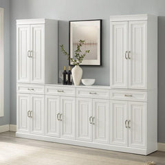 Crosley Stanton 3pc Sideboard And Pantry Set - KF33035 - The Home Selection