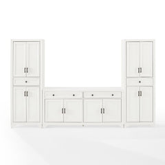 Crosley Tara 3pc Entertainment Set - KF33013 - The Home Selection