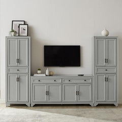 Crosley Tara 3pc Entertainment Set - KF33013 - The Home Selection