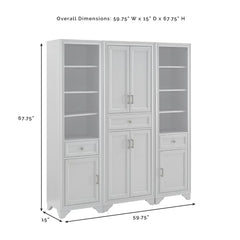 Crosley Tara 3pc Pantry Set - KF33006 - The Home Selection