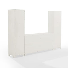 Crosley Tara 3pc Sideboard And Bookcase Set - KF33014 - The Home Selection