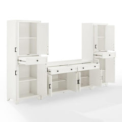 Crosley Tara 3pc Sideboard And Pantry Set - KF33012 - The Home Selection