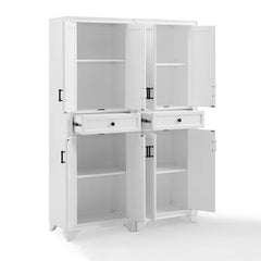 Crosley Tara 47.50 Inch 2pc Pantry Set - KF33005 - The Home Selection