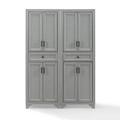 Crosley Tara 47.50 Inch 2pc Pantry Set - KF33005 - The Home Selection