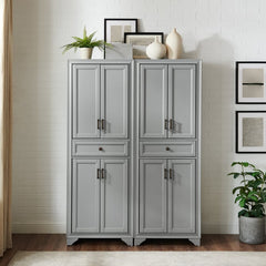 Crosley Tara 47.50 Inch 2pc Pantry Set - KF33005 - The Home Selection