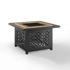 Crosley Tucson 40.25 Inch Fire Table Brown - CO9011-BR - The Home Selection