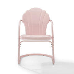 Crosley Tulip 24.50 Inch 2pc Outdoor Metal Armchair Set - CO1029 - The Home Selection